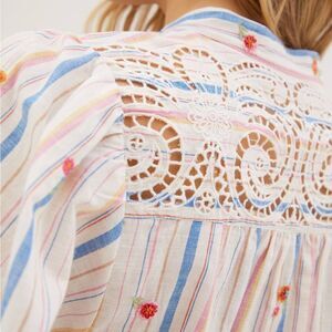 Anthropology Pilcro & The Letterpress Bella Femme Button-down Blouse